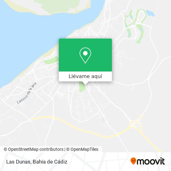 Mapa Las Dunas