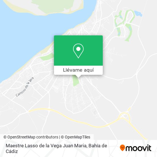 Mapa Maestre Lasso de la Vega Juan Maria