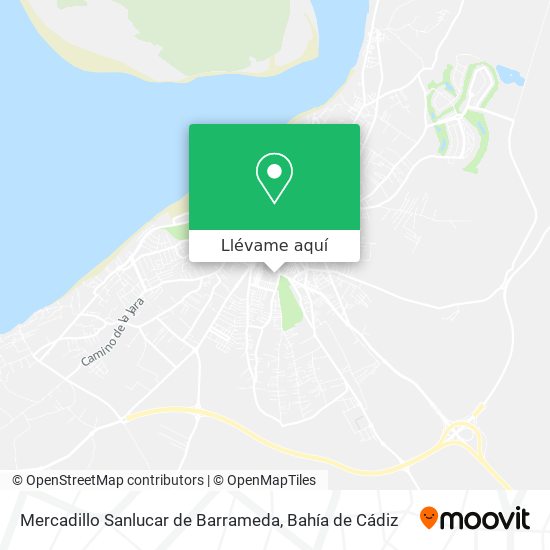 Mapa Mercadillo Sanlucar de Barrameda