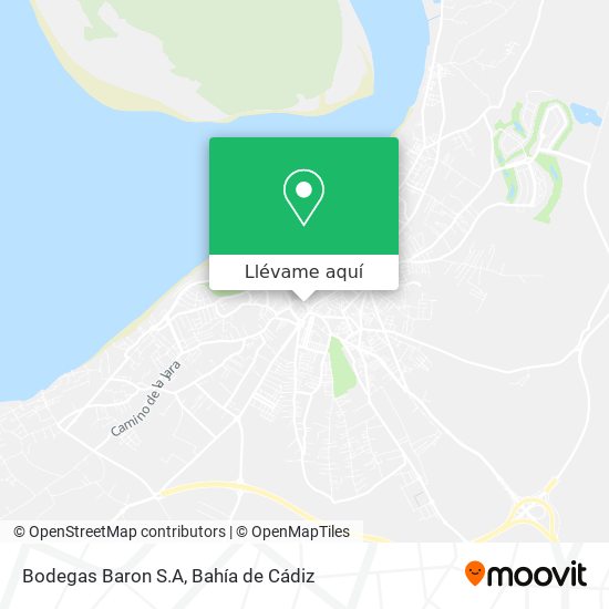 Mapa Bodegas Baron S.A