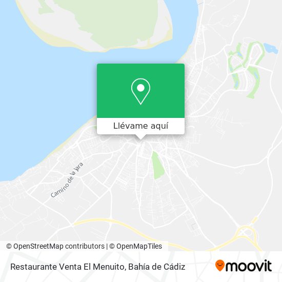 Mapa Restaurante Venta El Menuito