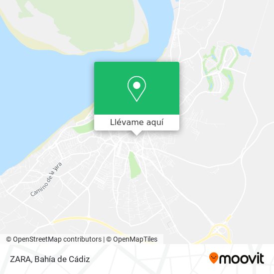 Mapa ZARA