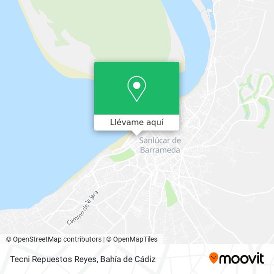 Mapa Tecni Repuestos Reyes