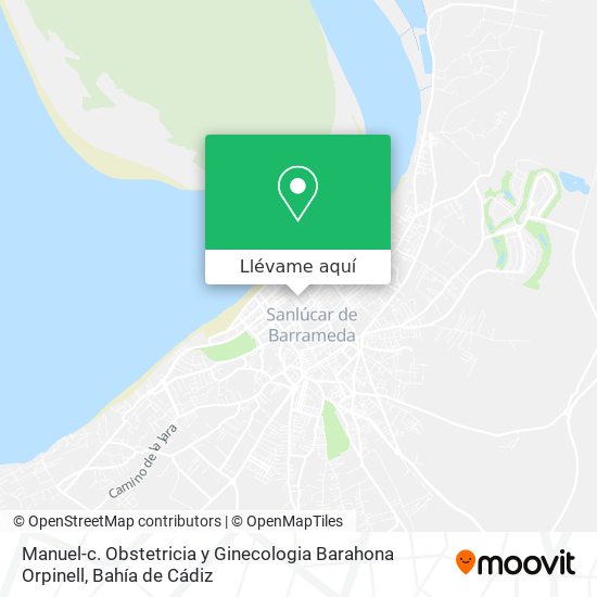 Mapa Manuel-c. Obstetricia y Ginecologia Barahona Orpinell