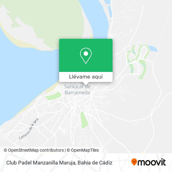 Mapa Club Padel Manzanilla Maruja