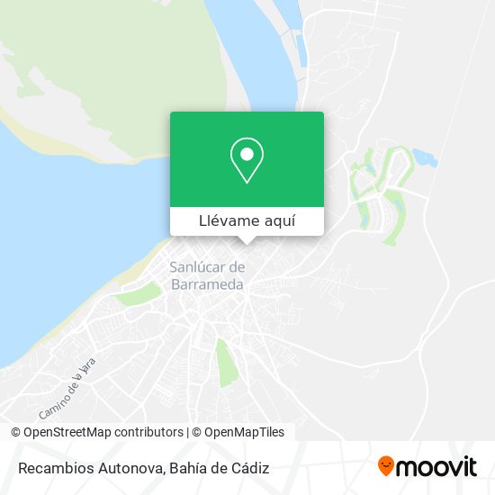 Mapa Recambios Autonova
