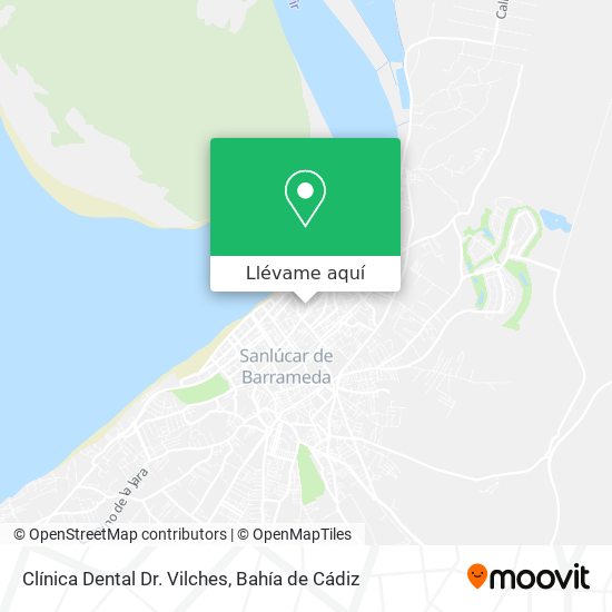 Mapa Clínica Dental Dr. Vilches