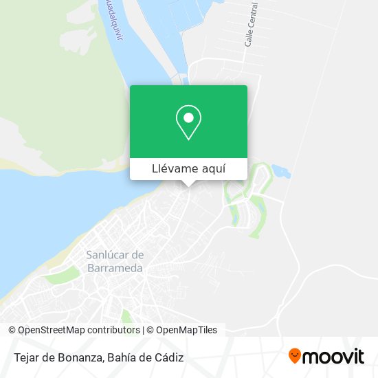 Mapa Tejar de Bonanza
