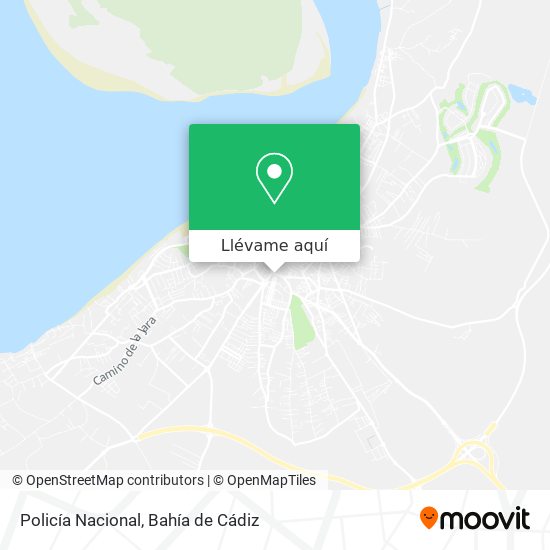 Mapa Policía Nacional