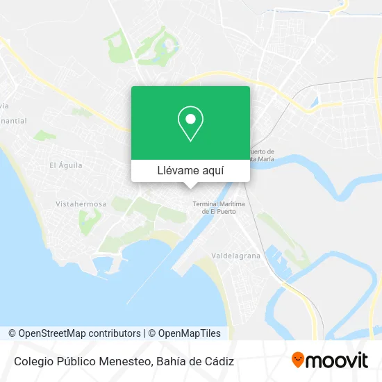 Mapa Colegio Público Menesteo