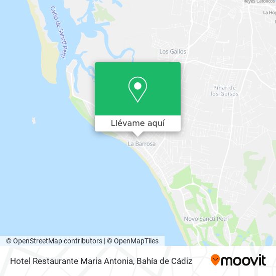 Mapa Hotel Restaurante Maria Antonia