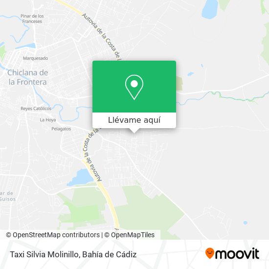 Mapa Taxi Silvia Molinillo