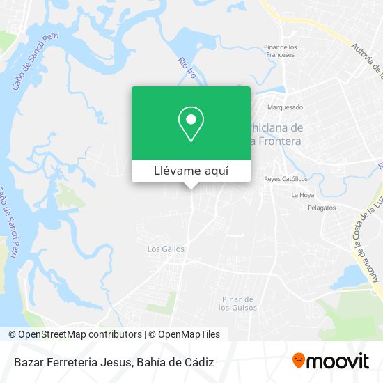 Mapa Bazar Ferreteria Jesus