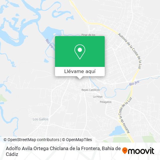 Mapa Adolfo Avila Ortega Chiclana de la Frontera