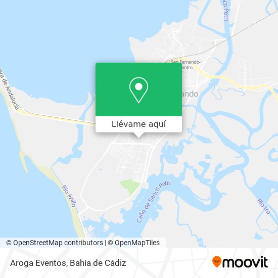 Mapa Aroga Eventos