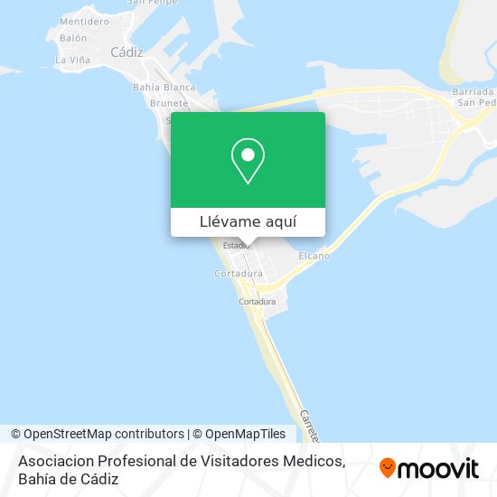 Mapa Asociacion Profesional de Visitadores Medicos