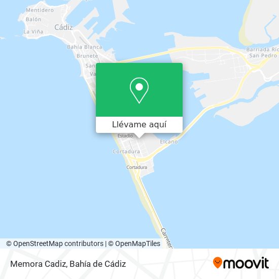 Mapa Memora Cadiz