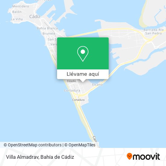 Mapa Villa Almadrav