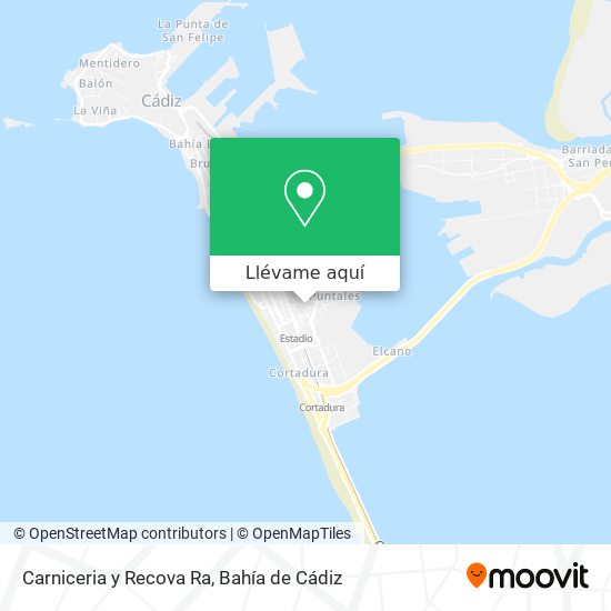 Mapa Carniceria y Recova Ra