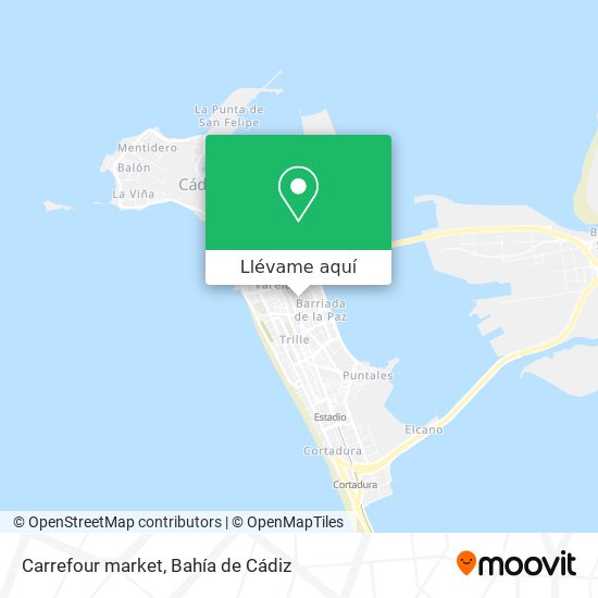 Mapa Carrefour market