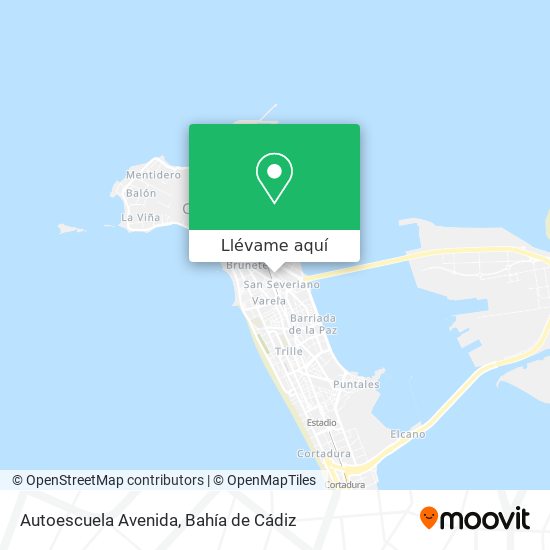 Mapa Autoescuela Avenida