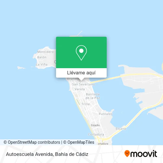 Mapa Autoescuela Avenida