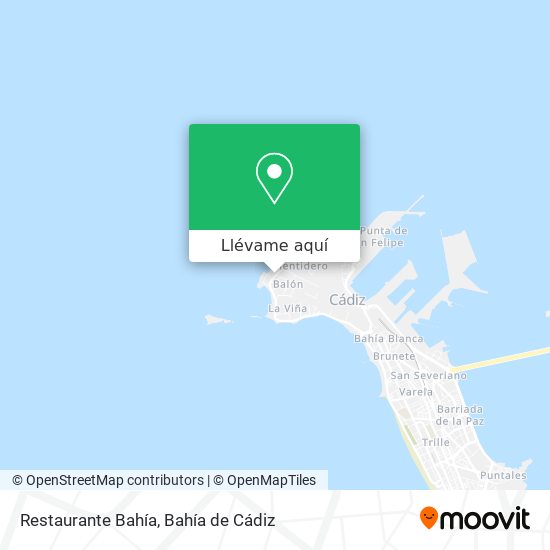 Mapa Restaurante Bahía