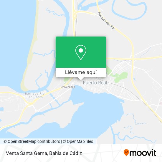 Mapa Venta Santa Gema