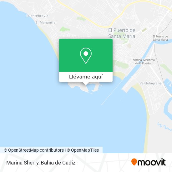 Mapa Marina Sherry