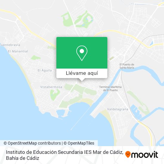 lámpara Inconcebible Jugar con Cómo llegar a Instituto de Educación Secundaria IES Mar de Cádiz en El  Puerto De Santa María en Autobús o Tren?