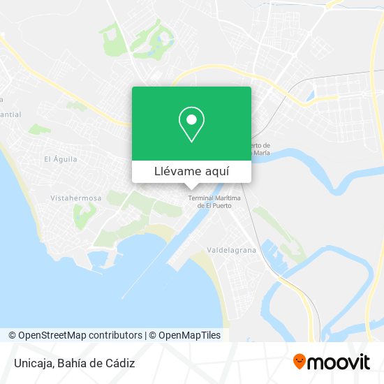 Mapa Unicaja