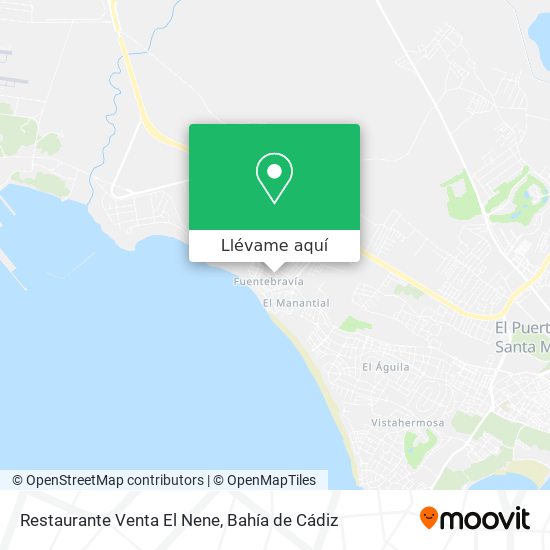 Mapa Restaurante Venta El Nene