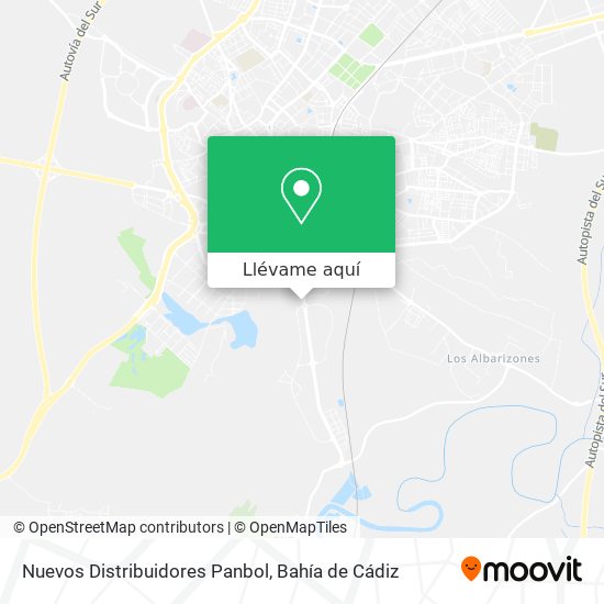 Mapa Nuevos Distribuidores Panbol