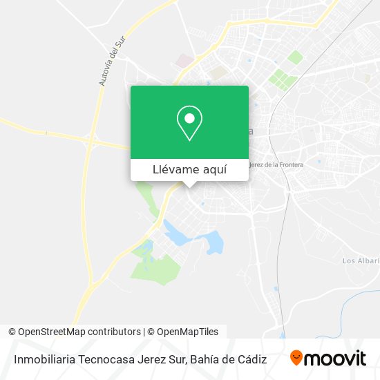 Mapa Inmobiliaria Tecnocasa Jerez Sur