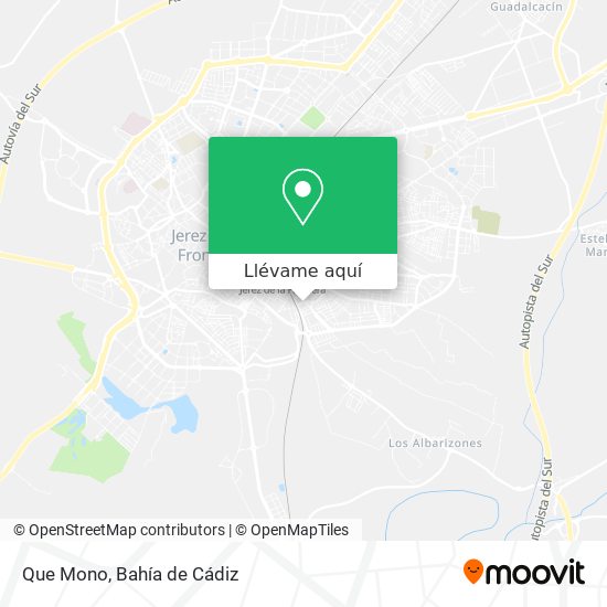 Mapa Que Mono