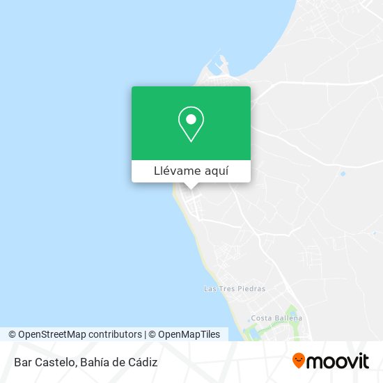 Mapa Bar Castelo