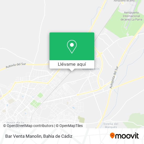 Mapa Bar Venta Manolin