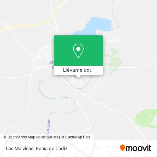 Mapa Las Malvinas