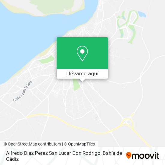 Mapa Alfredo Diaz Perez San Lucar Don Rodrigo
