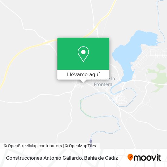 Mapa Construcciones Antonio Gallardo