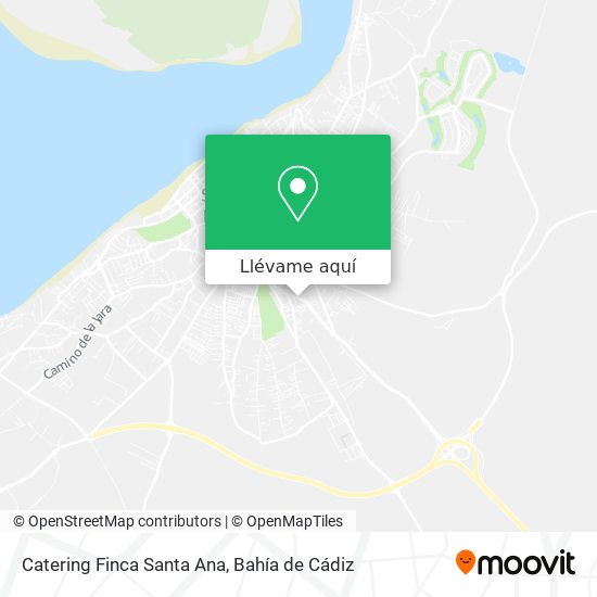 Mapa Catering Finca Santa Ana