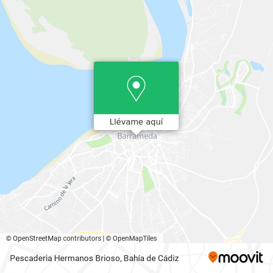 Mapa Pescaderia Hermanos Brioso