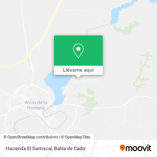 Mapa Hacienda El Santiscal