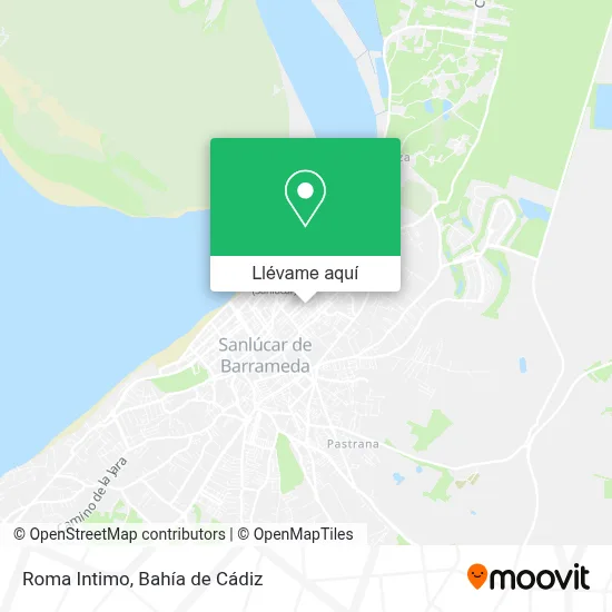 Mapa Roma Intimo