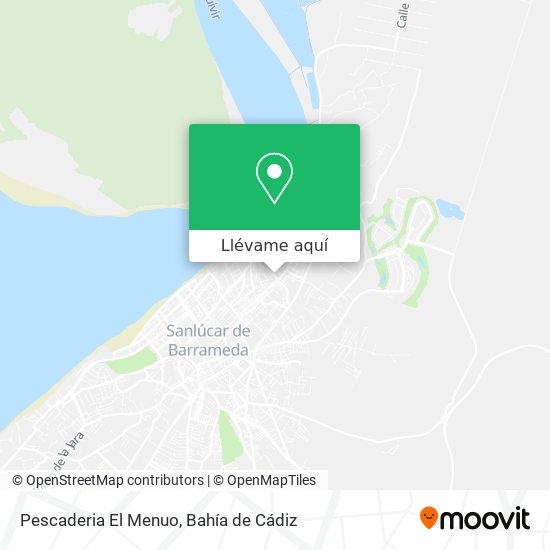 Mapa Pescaderia El Menuo