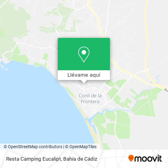 Mapa Resta Camping Eucalipt