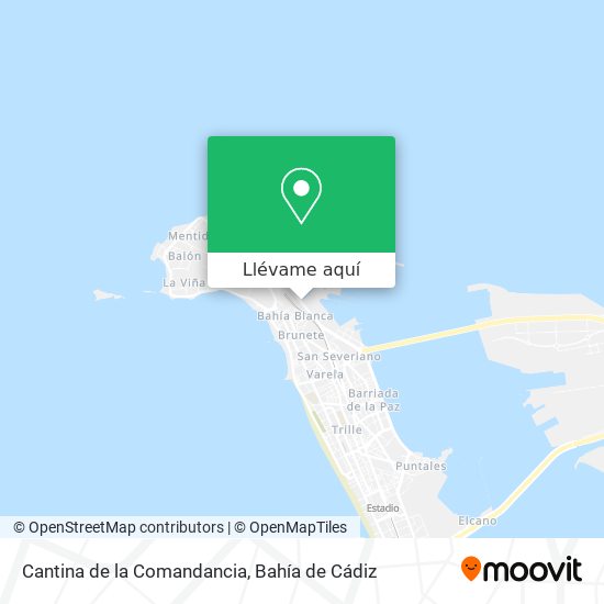 Mapa Cantina de la Comandancia