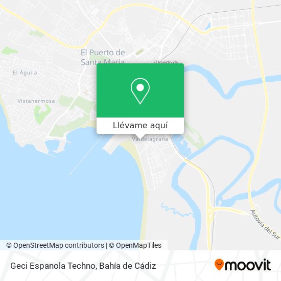Mapa Geci Espanola Techno