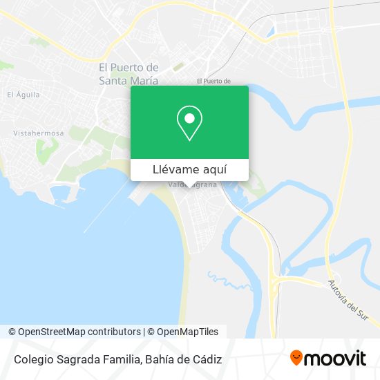 Mapa Colegio Sagrada Familia