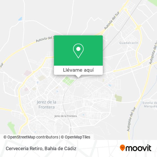 Mapa Cerveceria Retiro